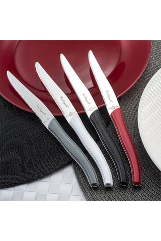 6 couteaux à steak en acier inoxydable 13/0 Sky - 11 cm