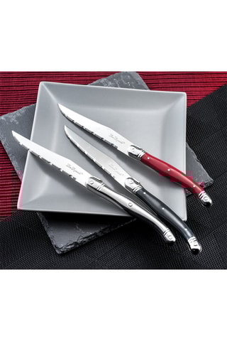 6 couteaux à steak en acier inoxydable 18/0 Tradition - 23 cm