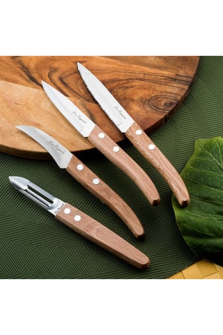4 couteaux en acier inoxydable 13/0 - Forest