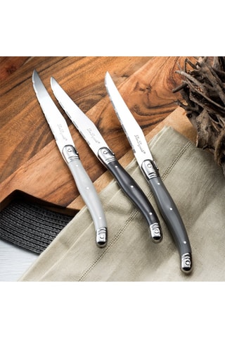 Bloc de 6 couteaux en acier inoxydable Tradition - 23 cm