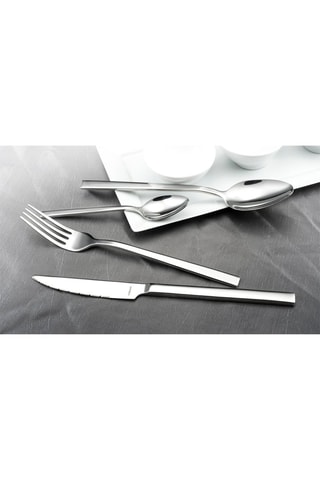 6 couteaux à steak en acier inoxydable Ambre