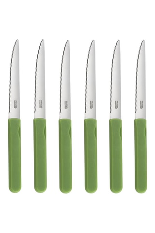 6 couteaux à steak en acier inoxydable Energy - 21,3 cm