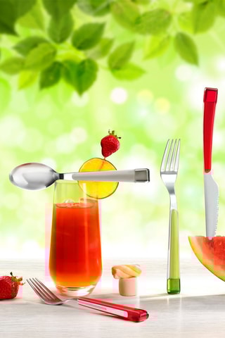 Ménagère en acier inoxydable Jelly - 16 pièces