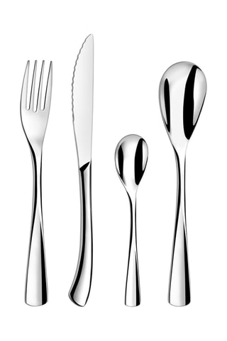 Ménagère en acier inoxydable 18/10 Elbe - 24 pièces