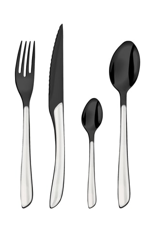 Ménagère en acier inoxydable 18/0 Lumino Blanc - 32 pièces