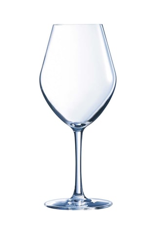 6 verres à pied en cristallin Lys - 35 cl