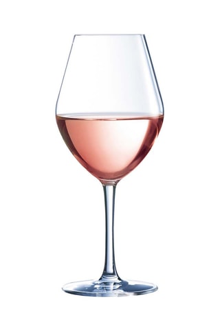 6 verres à pied en cristallin Lys - 35 cl