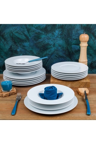 Service en porcelaine Downtown - 18 pièces