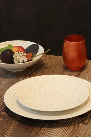 Service en grès Tweed - 18 pièces