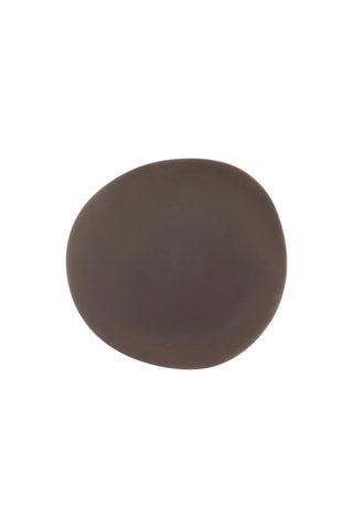 Service en porcelaine Sven marron - 18 pièces