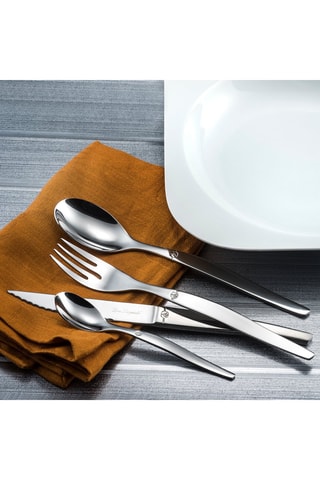 6 cuillères expresso et 6 cuillères en acier inoxydable Long Drink Jet