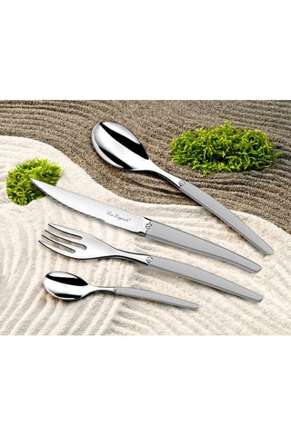 6 cuillères expresso et 6 cuillères en acier inoxydable Long drink Jet