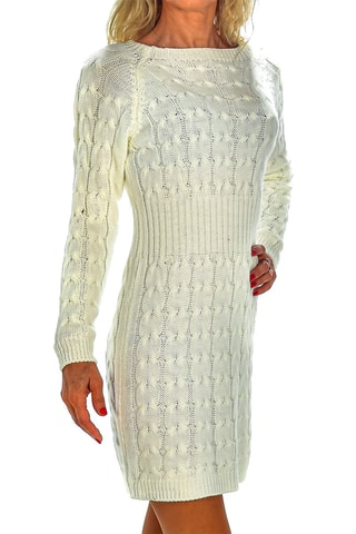 Vestido jersey - Crudo