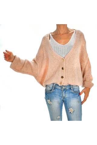 Cárdigan - Rosa pastel