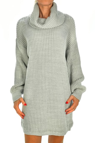 Vestido jersey - Gris