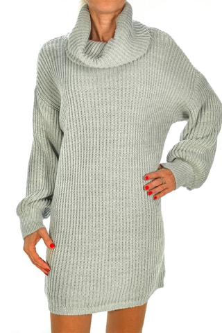 Vestido jersey - Gris