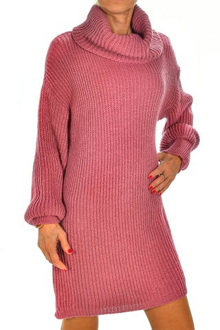 Vestido jersey - Rosa viejo