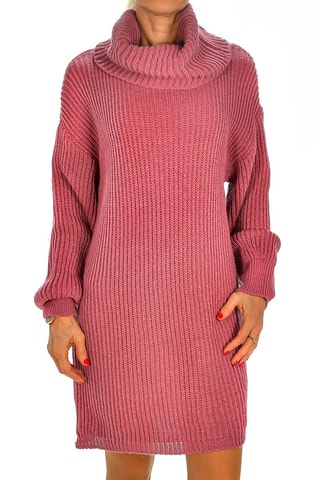 Vestido jersey - Rosa viejo