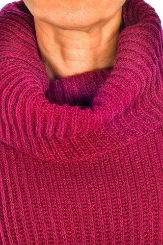 Vestido jersey - Fucsia