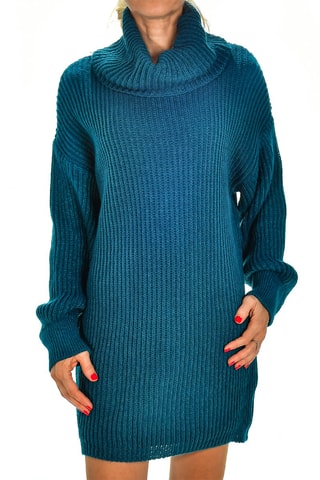 Vestido jersey - Azul cobalto