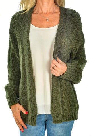 Cárdigan - Verde oscuro