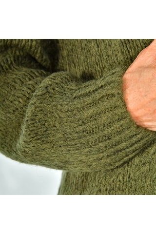 Cárdigan - Verde oscuro