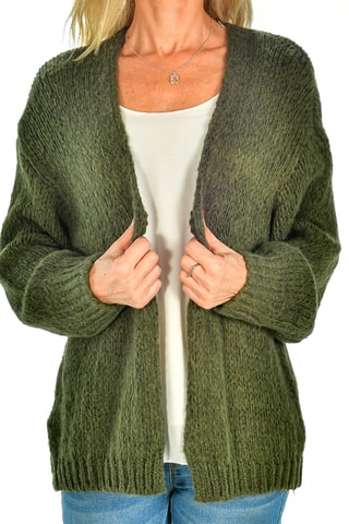 Cárdigan - Verde oscuro