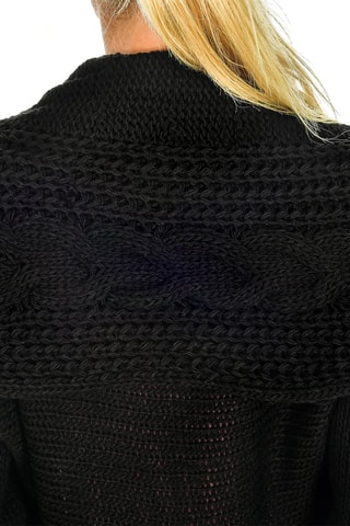 Cárdigan largo - Negro