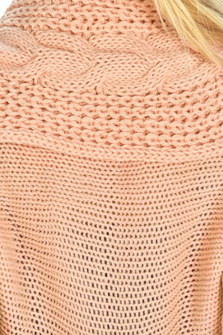 Cárdigan largo - Rosa