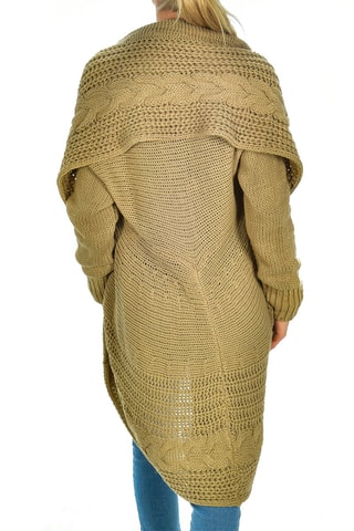 Cárdigan largo - Marrón claro