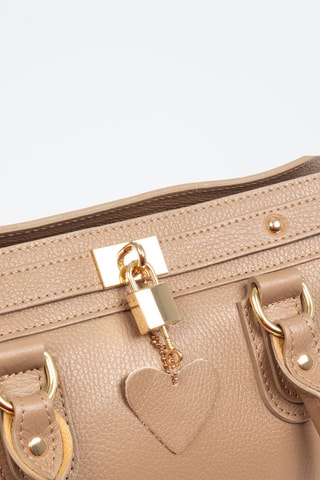 Bolso de piel Arpaise - Topo