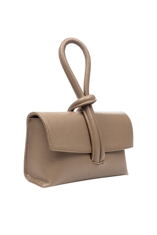 Bolso de piel - Topo 