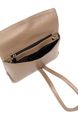 Bolso de piel - Topo 