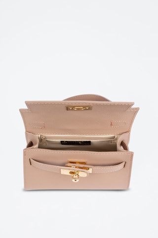 Bolso de piel Asciano - Beige