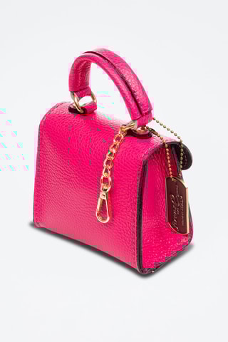 Bolso de piel Annicco - Fucsia - Firenze Artegiani