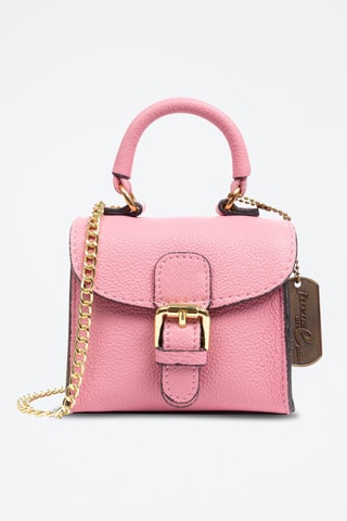 Bolso de piel Annicco - Rosa