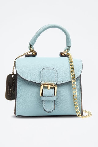 Bolso de piel Annicco - Azul