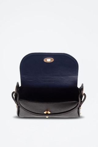 Bolso de piel Aquileia - Negro