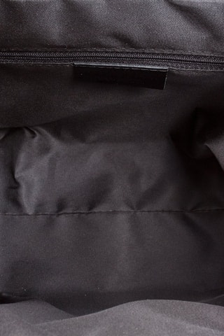 Bolso shopper de piel Cassandra - Negro y gris