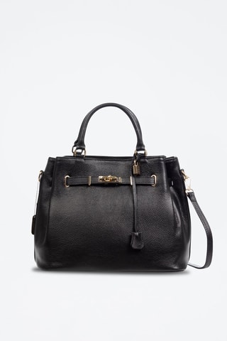 Bolso de piel Arola - Negro