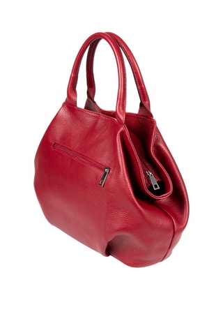 Bolso de piel - Rojo