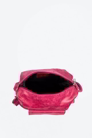 Mochila de piel Irene - Rosa