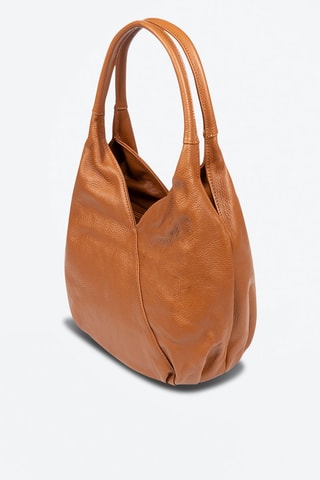 Bolso de piel - Marrón 