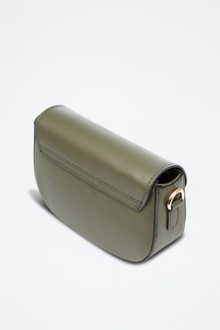 Bandolera de piel - Verde