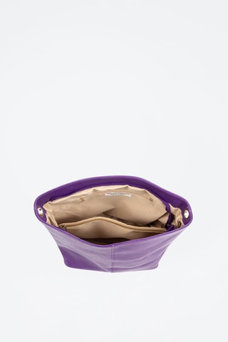 Bandolera de piel Apricale - Violeta