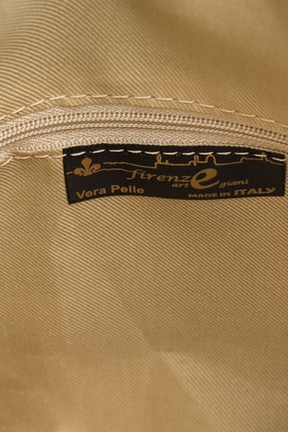 Bandolera de piel - Negro y dorado