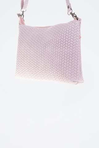 Bandolera de piel - Rosa