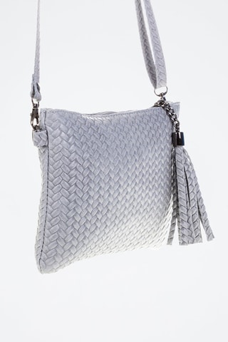 Bandolera de nobuk Oleggio - Gris