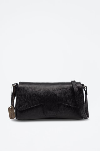 Bandolera de piel Arcade - Negro