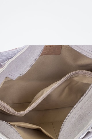 Bolso shopper de piel Fiesole - 
Gris